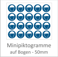 Minipikogramme DIN ISO 7010